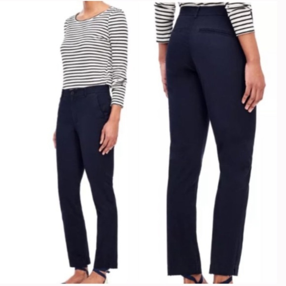 Rebecca‎ Taylor Navy Tailored Ankle Pants